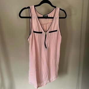 Express quarter zip tank top blouse